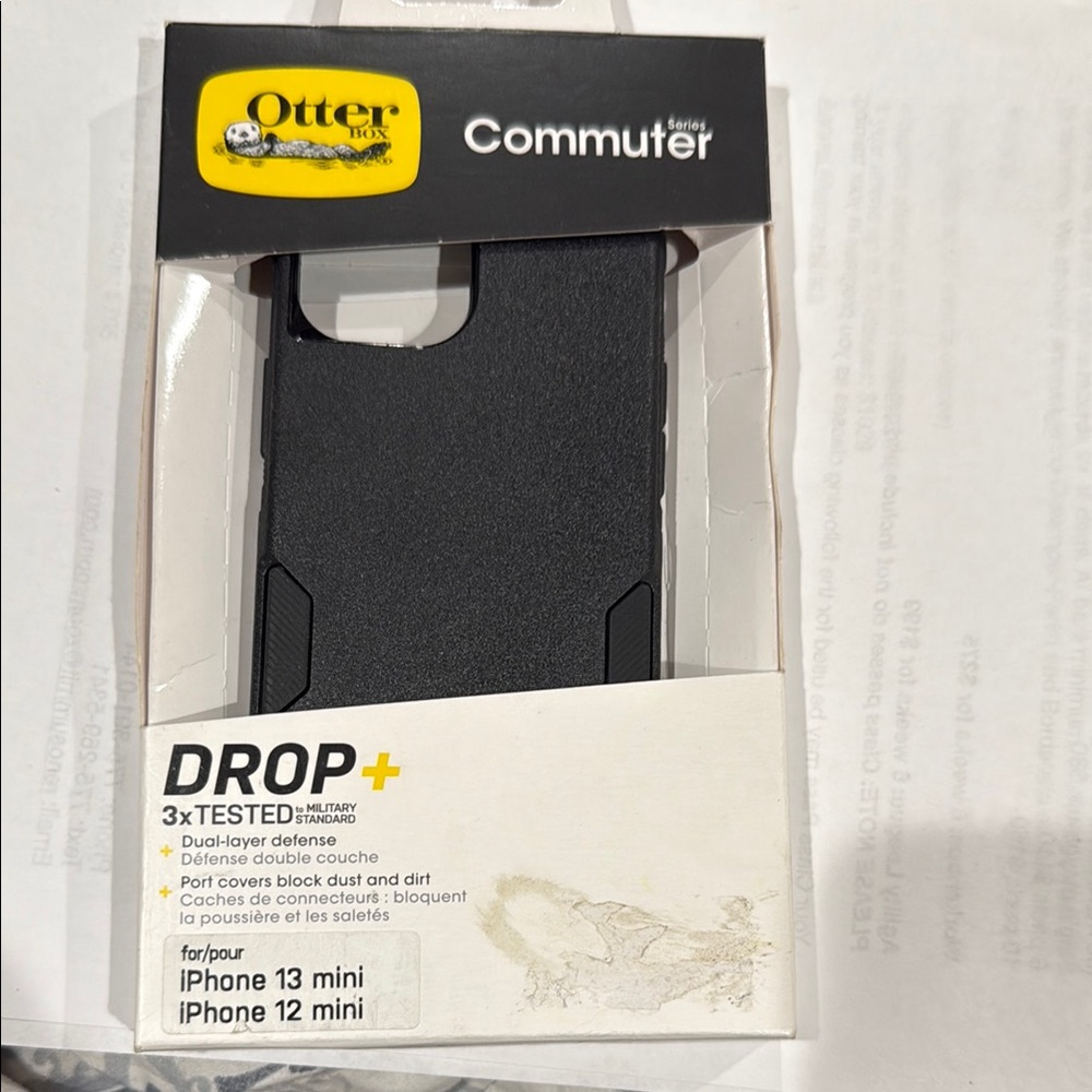 NWT OtterBox Black Commuter Case IPhone 13 mini IPhone 12 mini